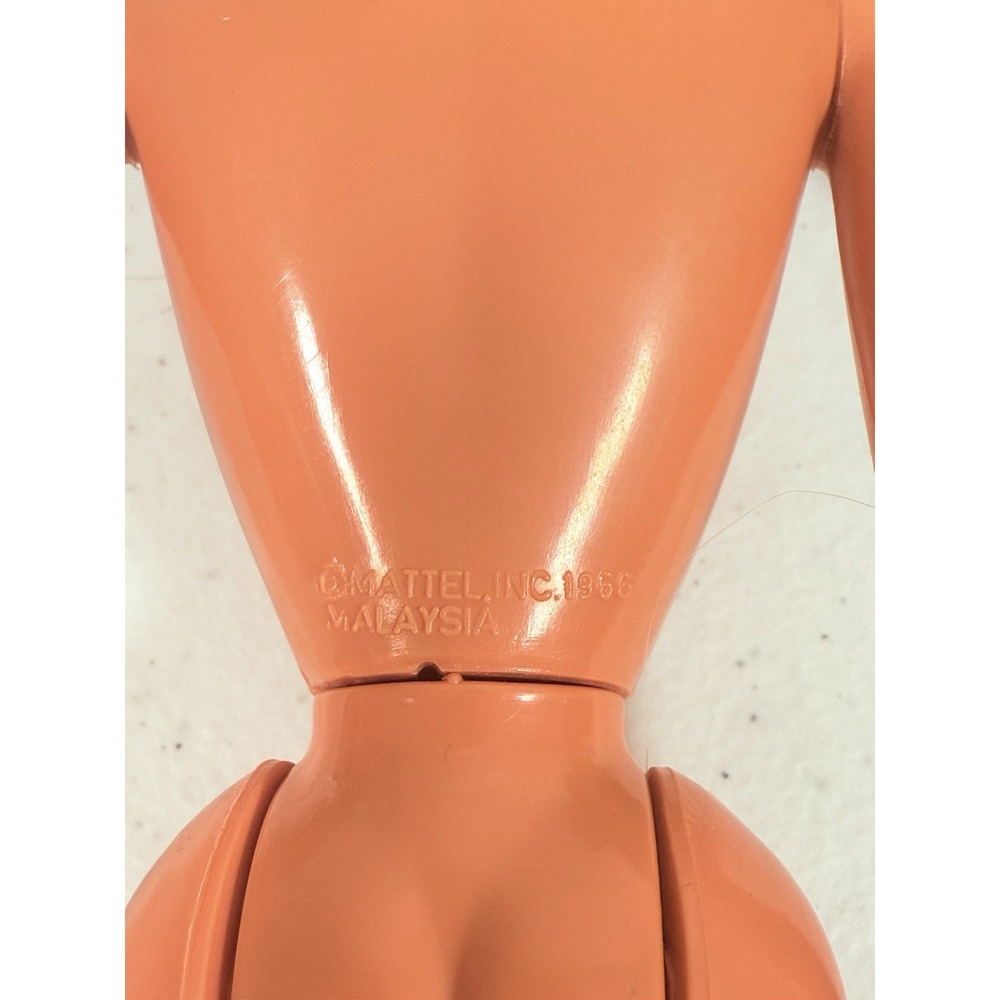 Vtg Mattel Barbie Asian Tan Skin Black Hair Superstar 1980 Kira Malaysia Miko - Picture 5 of 11